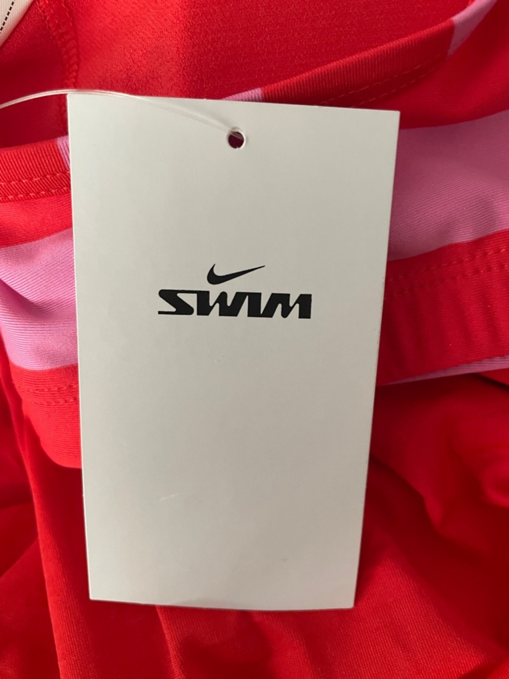 ♥️Women's♥️Nike Statement Red & Pink
Stripe Layered Tankini- Size (S) - Picture 6 of 7